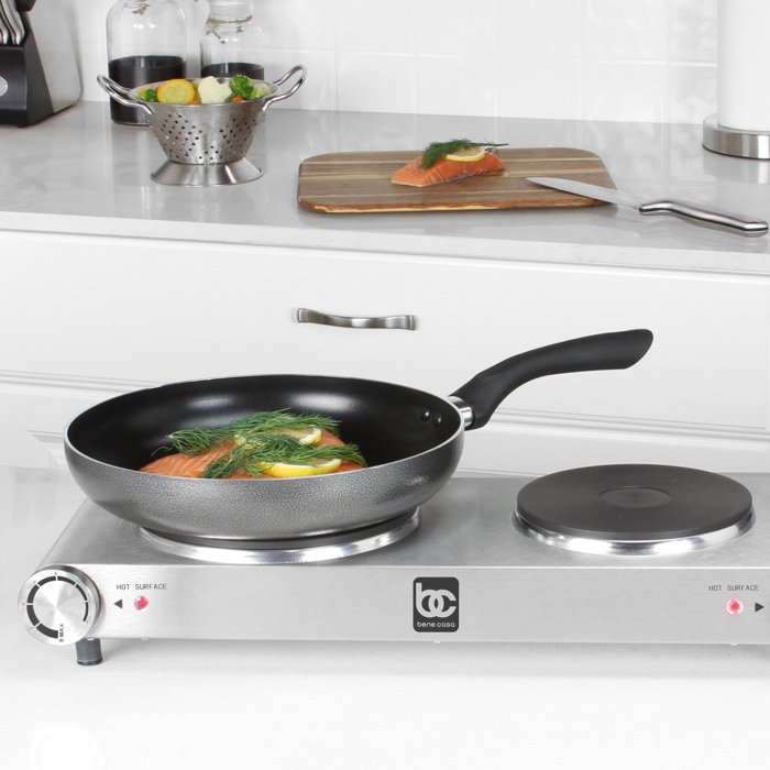 Bene Casa Electric Double Burner Wayfair